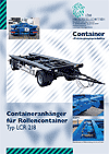 Prospekt Containeranhänger LCR 218