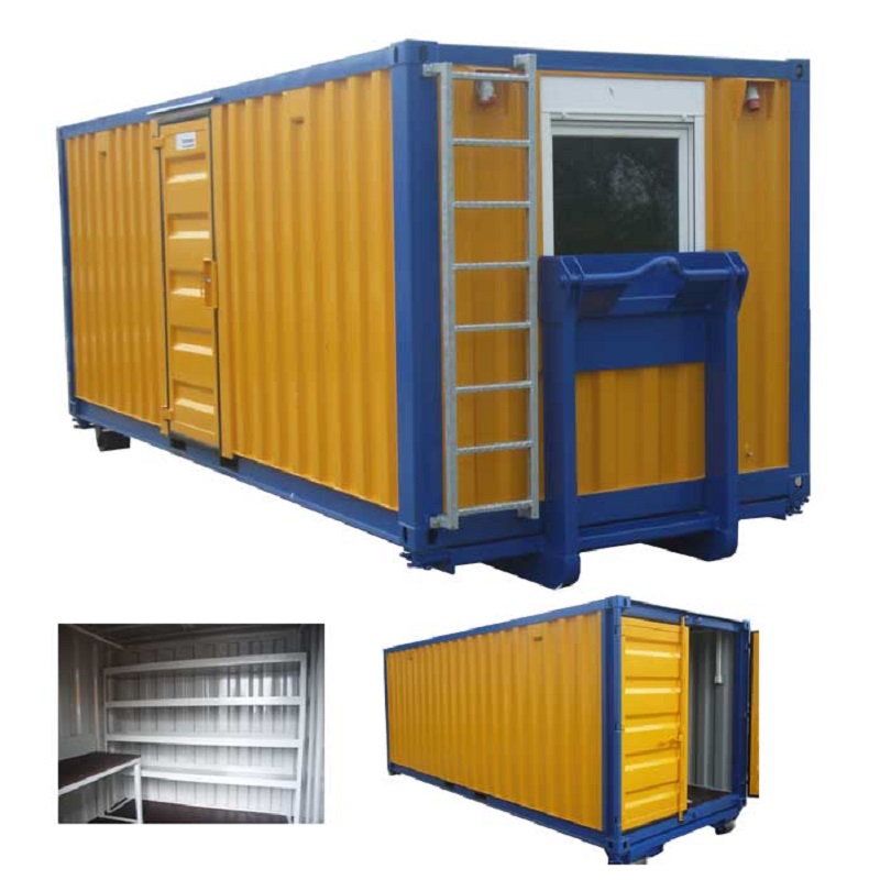 Abrollcontainer als Lager/Werkstatt