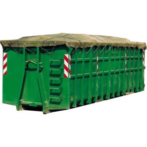 stabile durchlüftete Plane für Container