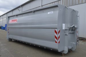 Abrollcontainer spantenlos
