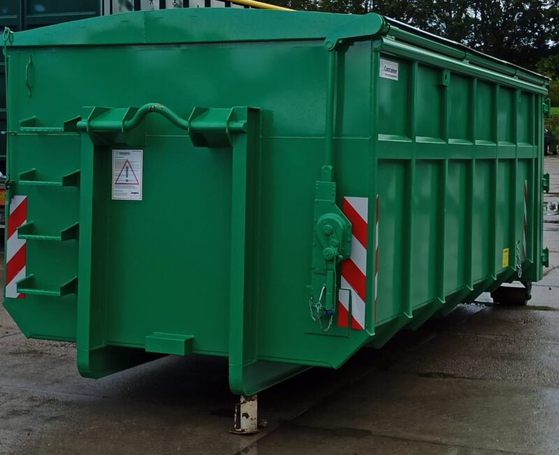 Abrollcontainer 20,1 m³ mit Deckel gem. DIN 30720-1